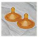 Gerber - NUK Regular Nipples for Disposable Nursers - 2 Pk.
