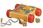 Alphabet Block Wagon - 30 Blocks
