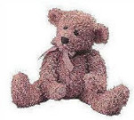Frizzly Bear - Purple - 11" - Bears From the Past Collection