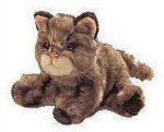 Whiskers Kitties - Brown - 8" - The Heartcraft Collection