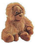 Bongo The Plush Orangutan - 14" - The Heartcraft Collection