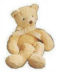 Tibbie Bear - Cream - 7" - Luv Pets Collection