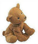 Cubby Bear - Medium Brown - 5 1/2"