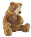 Bubba Brown Bear - 8 1/2" - Luv Pets Collection