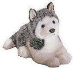 Blizzard Husky Puppy - 10 1/2"