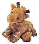 Longfellow Floppy Giraffe - 11" - Jungle Express Collection