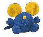 Tidbits Mouse - Blue - 6"