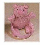 Loop-ies - Wrist Pouch - Pig - 4 1/2"