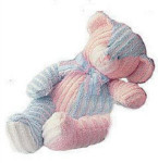Twiddles - Pastel Bear - Small - 11"