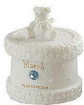Monthly Trinket Box - March - Aquamarine
