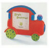 Russ Berrie - Baby - Frostique Frame - Train - 3 1/2 to 4 x 5 to 5 1/2"