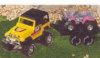 - ZooScape - Hard Body - Husky Hitch-Ups - Jeep with Quad
