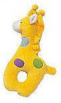 Rattle Animal - Giraffe - 6"