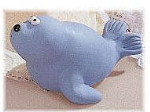 Baby Squirt Toy - Seal - 3 1/2" x 4 1/2"