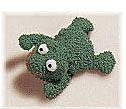 Terry Tub Toy - Bath Animals - Frog - 3 1/2"