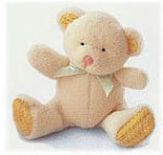 Bear Baby - Cream - 5"