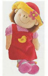 Giselle - Stuffed Doll - Girl - Red