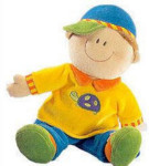 Clancy - Stuffed Doll - Boy - Yellow