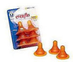 Sensitive Response Latex Nipples - 6 Pack - Fast Flow