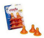 Sensitive Response Latex Nipple - 6 Pack - Slow Flow