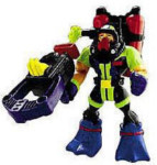 Body Force Figure - Gil Gripper Scuba Diver