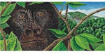 Belgian Milk Chocolate & Pecan Praline - From The Endangered Species Chocolate - Gorilla Bar