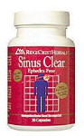 Sinus Clear - Ephedra Free - Homeopathic/Herbal Nasal Decongestant