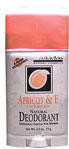 Apricot and Vitamin E - Stick Deodorant for Women