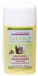 Clearly Fresh & Natural - Unscented - Stick Deodorant for Women