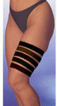 Lycra Leg Garter - One Size - Black
