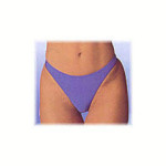 Lycra Thong with Clips - One Size - 3 pack - Royal Blue