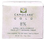 CamoCare Gold - 8% AHA & BHA Refining Cream - For Normal to Dry Skin