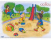 Wood Peg Puzzle - Sandbox