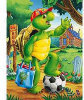 Franklin Goes to School - Floor Puzzle with Carry Case - 24 Pieces