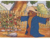Little Scarecrow Bear - Frame Tray Puzzle - 25 pieces