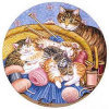 Knitten Kitten - Round - 500 Piece