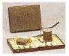 Travel Magnetic Backgammon Set - Lizard Style Zipper