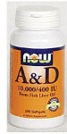 Vitamin A and D - 10,000 IU / 400 IU - from Fish Liver Oil