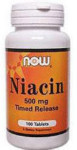 Niacin - 500 mg - Timed Release