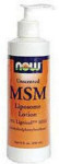 MSM Liposome Lotion - Contains 15% MSM (Methylsulphonylmethane) - Unscented