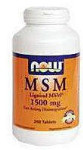 MSM - Methylsulphonylmethane - 1500 mg