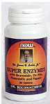 Super Enzymes - Bromelain, Ox Bile, Pancreatin and Papain