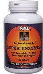 Super Enzymes - Bromelain, Ox Bile, Pancreatin and Papain