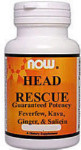 Head Relief - Guaranteed Potency Feverfew, Kava, Ginger and Salicin - 60 VCapsules