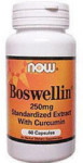 Boswellin - 250 mg - Standardized Extract with Curcumin - (Boswellia Serrata)