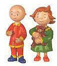 Caillou and Rosie - Collectible Figure Set