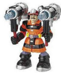 Launch Force Figure - Billy Blazes Firefighter