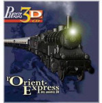 The Orient Express - The Express from the Twenties - French version - 3D CD Puzzle