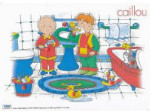 Wood Peg Caillou Puzzle - Style 3