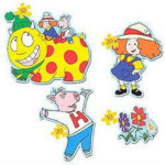 Maggie and the Ferocious Beast - 4 Shaped Foam Puzzles